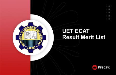 uet taxila ecat result|Results .